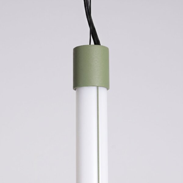 LED Hängelampe dimmbar Push-DIM Salbei 3000K L:3 cm