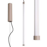 LED Pendelleuchte dimmbar Push-DIM Taupe 3000K L:3 cm