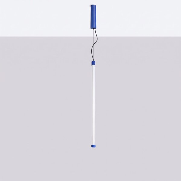 LED Hängelampe dimmbar Ultramarin Stahl 3000K L:3 cm
