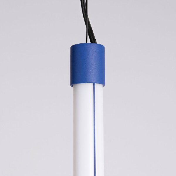 LED Hängelampe dimmbar Ultramarin Stahl 3000K L:3 cm