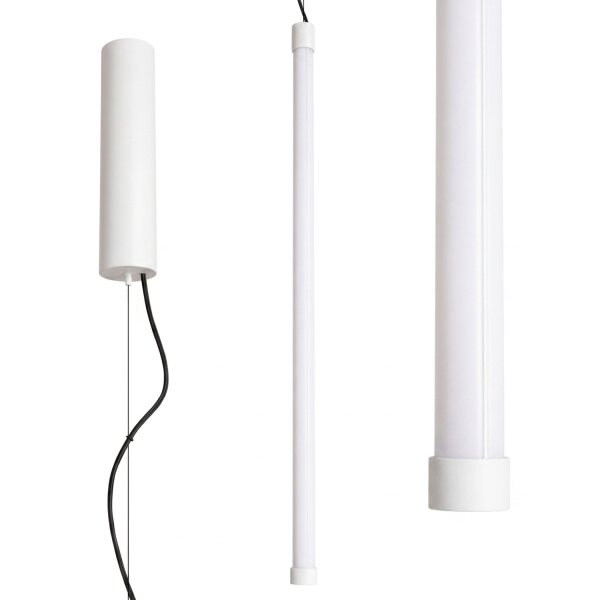 LED Pendelleuchte dimmbar Push-DIM Weiß 3000K L:3 cm