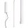 LED Pendelleuchte dimmbar Push-DIM Weiß 3000K L:3 cm
