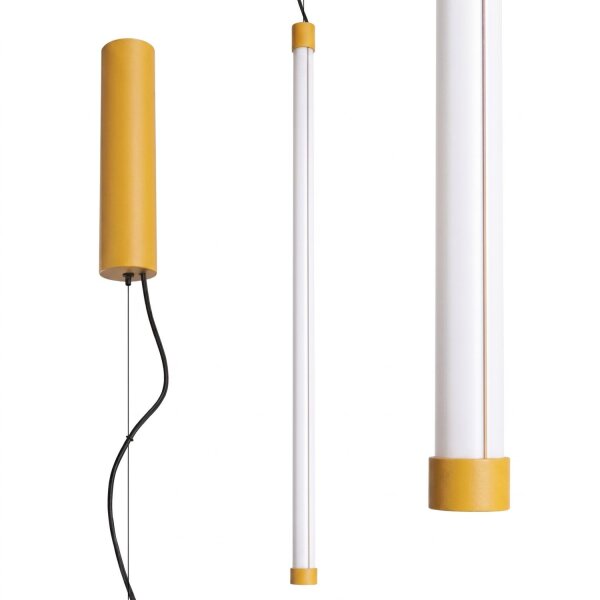 LED Hängelampe dimmbar Push-DIM Gelb 3000K L:3 cm
