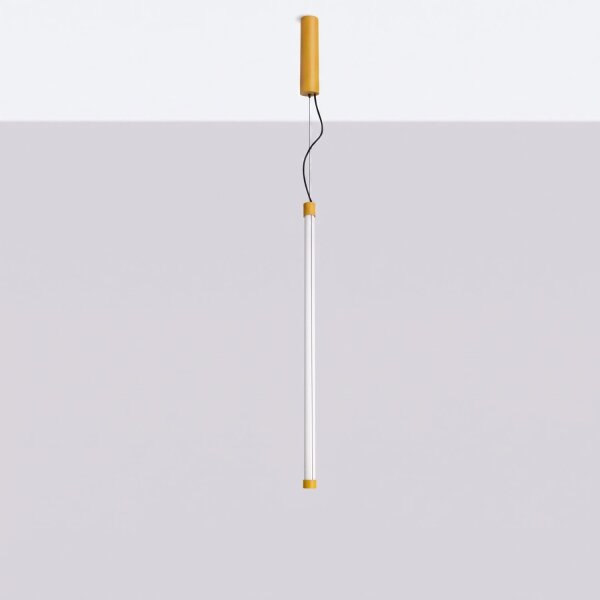 LED Pendelleuchte dimmbar Push-DIM Gelb 4000K L:3 cm