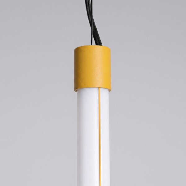 LED Pendelleuchte dimmbar Push-DIM Gelb 4000K L:3 cm