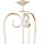 Stehlampe GANARA 158cm Barock Muster Shabby Gold
