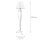 Stehlampe GANARA 158cm Barock Muster Shabby Gold