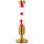 LED Lavalapme Gold Rot 47,5 cm Retro Design