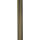 Stehlampe MARLOW in Messing antik 170cm Wohnzimmer