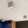 Deckenlampe Aluminium Grau Würfel GU10 B:10 cm Modern
