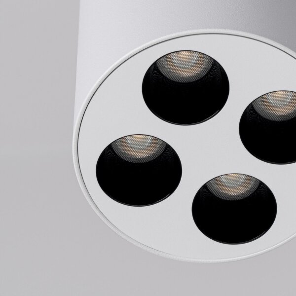 LED Aufbaustrahler Weiß Ø7,2 cm 4000 K 887 lm Aufputz