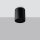 LED Aufbauspot Schwarz Ø7,2 cm 4000 K 887 lm Aufputz
