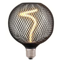 LED Leuchtmittel Schwarz E27 1800 K 130 lm Deko OSRAM