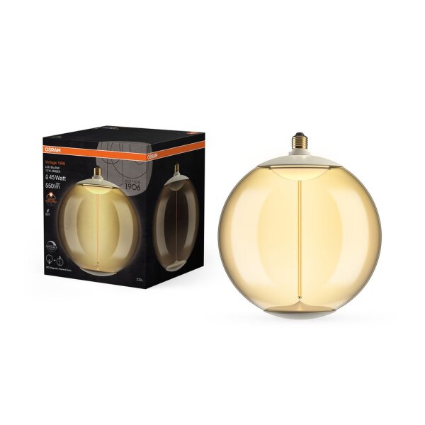 LED Leuchtmittel groß Ø 28 cm E27 1800K 550lm OSRAM