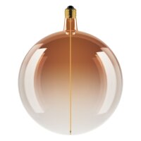 LED Leuchtmittel rund &Oslash; 20cm Glas Braun E27 1800K 200lm OSRAM