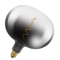 LED Leuchtmittel E27 Ø 22 cm 1800K 100lm Rauchglas...