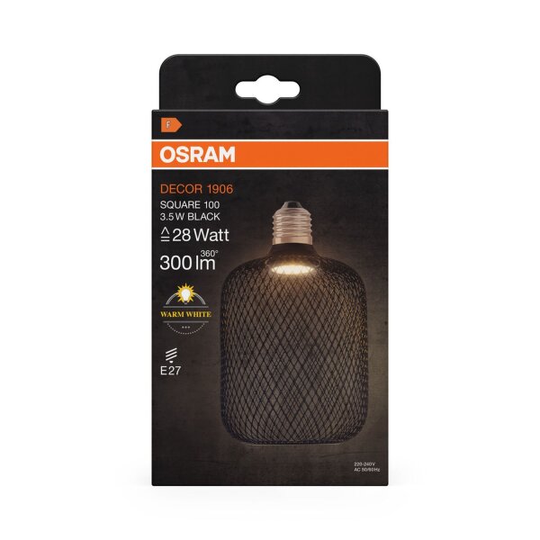 LED Leuchtmittel Deko E27 Ø 10 cm 2700 K 300 lm warm OSRAM
