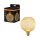 LED Leuchtmittel rund Ø 12,5cm E27 in Gold 2700K 300lm OSRAM