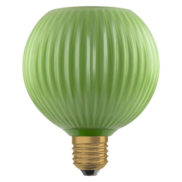 LED Leuchtmittel Deko Ø 12,5cm Grün E27 2700K 300lm OSRAM