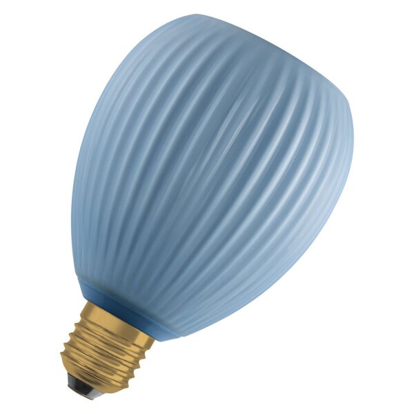 LED Leuchtmittel OSRAM Glas Blau E27 2700 K 300 lm Ø 11 cm