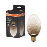 LED Leuchtmittel Deko E27 2700 K 300 lm Glas Braun OSRAM