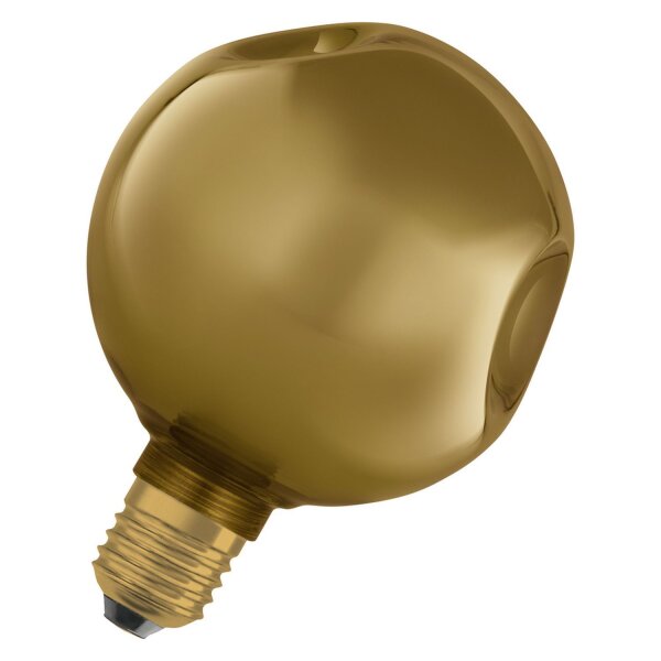 Deko Leuchtmittel E27 LED Glas in Gold 2700 K 300 lm OSRAM