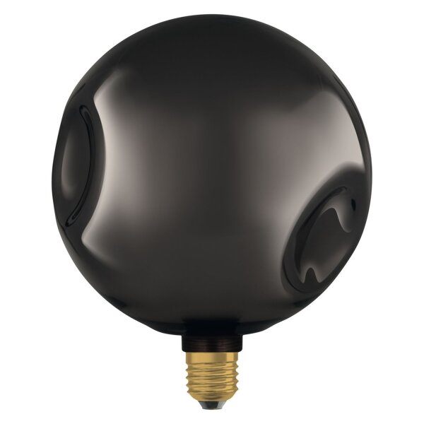 LED Leuchtmittel Glas E27 Schwarz Ø 20 cm 2700 K 300 lm OSRAM