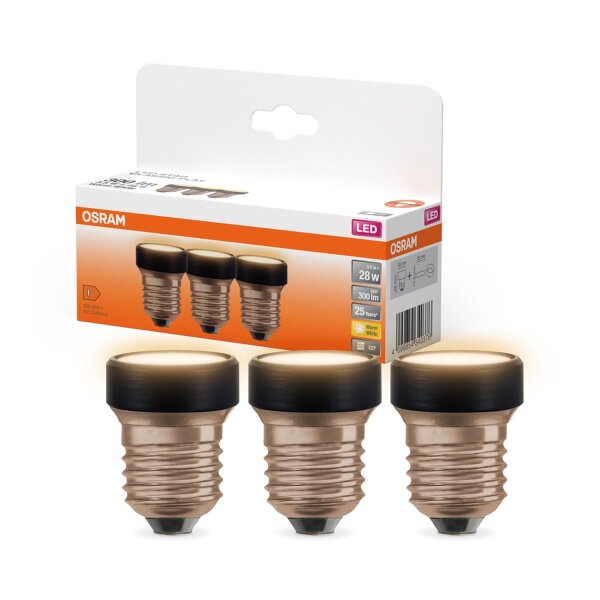 LED Leuchtmittel E27 klein 2700 K 300 lm L: 4,5 cm Mini OSRAM