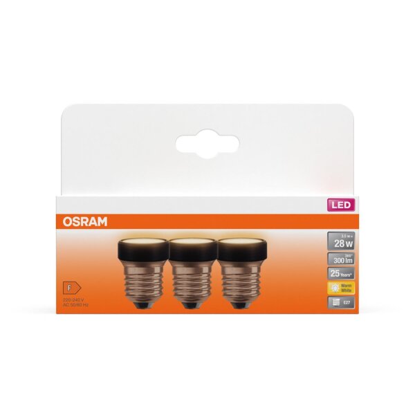 LED Leuchtmittel E27 klein 2700 K 300 lm L: 4,5 cm Mini OSRAM