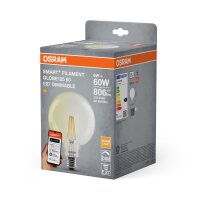 LED Leuchtmittel E27 Ø 12,5cm 2700K 806lm App...