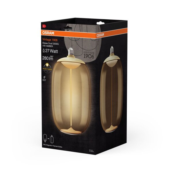 LED Leuchtmittel E27 Deko L: 37 cm XXL 2700 K 280 lm OSRAM