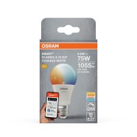 LED Leuchtmittel E27 2700-6500 K 1055 lm Dimmbar Smart OSRAM