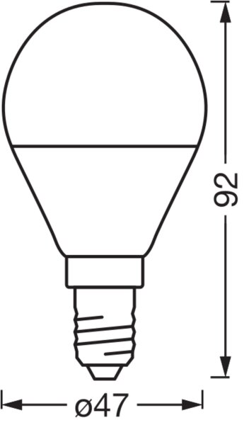 LED Leuchtmittel E14 Smart 2700-6500 K 470 lm Dimmbar OSRAM