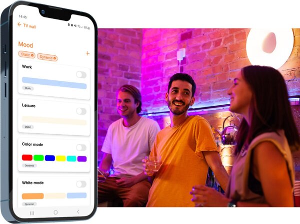 LED Leuchtmittel RGB CCT 470 lm Smart E27 L: 14 cm OSRAM