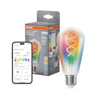 LED Leuchtmittel RGB CCT 470 lm Smart E27 L: 14 cm OSRAM
