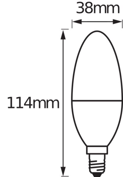 LED Leuchtmittel Smart E14 2700-6500 K 470 lm 4er Set OSRAM