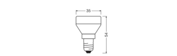 LED Leuchtmittel E14 3 Step Dim 4000 K 270 lm klein OSRAM