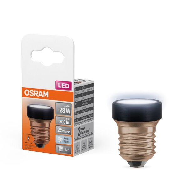 LED Leuchtmittel klein E27 Ø 3,5 cm 4000 K 300 lm OSRAM