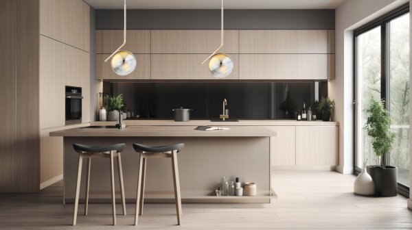 Pendelleuchte Glas Metall Gold E27 Modern wohnlich