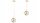 Pendelleuchte Glas Metall Gold E27 Modern wohnlich