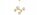 Pendelleuchte 5-flammig Glas Metall Gold E27 L:60 cm
