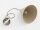 Pendelleuchte Metall Beige Kegel E27 B:25 cm Modern