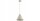 Pendelleuchte Metall Beige Kegel E27 B:25 cm Modern