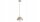 Pendelleuchte Kugel Glas Metall Beige E27 Ø18 cm rund