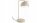 Tischlampe Glas Metall Beige Modern E27 38 cm blendarm