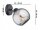 Wandspot schwenkbar Rauchglas Schwarz E27 T:20 cm