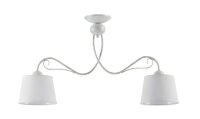 Wei&szlig;e Deckenleuchte LOCOLA L:80cm Esszimmer Lampe
