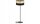 Stehlampe Tripod Schwarz Gold E27 H:150 cm Dreibein