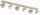 Deckenspot verstellbar 6-flammig GX53 L:80 cm Ecru Gold