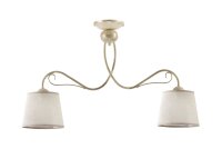 Deckenlampe L:80cm LOCOLA Stoff Leuchte Esszimmer